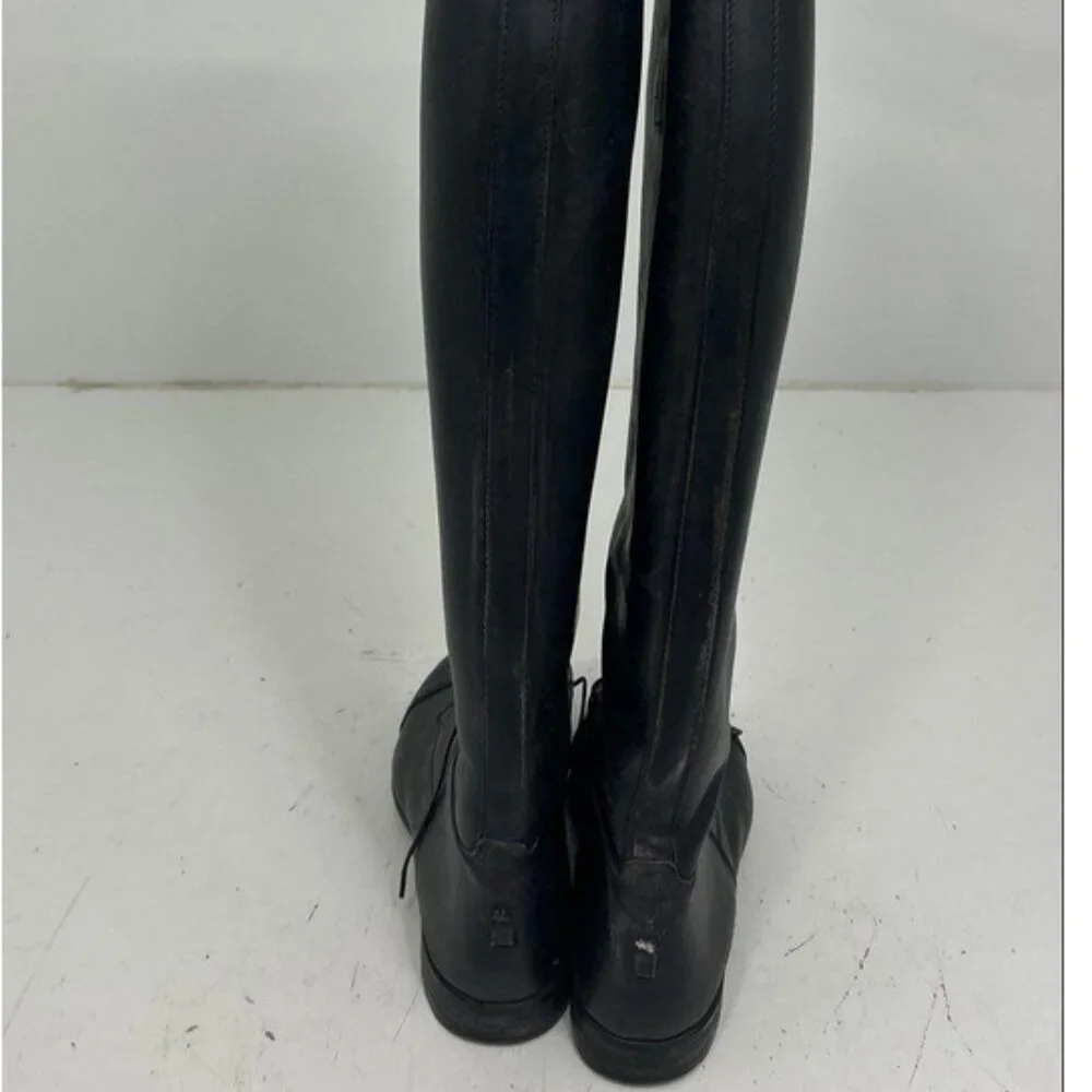 Bespoke E. Vogel Custom Leather English Riding Boots Black